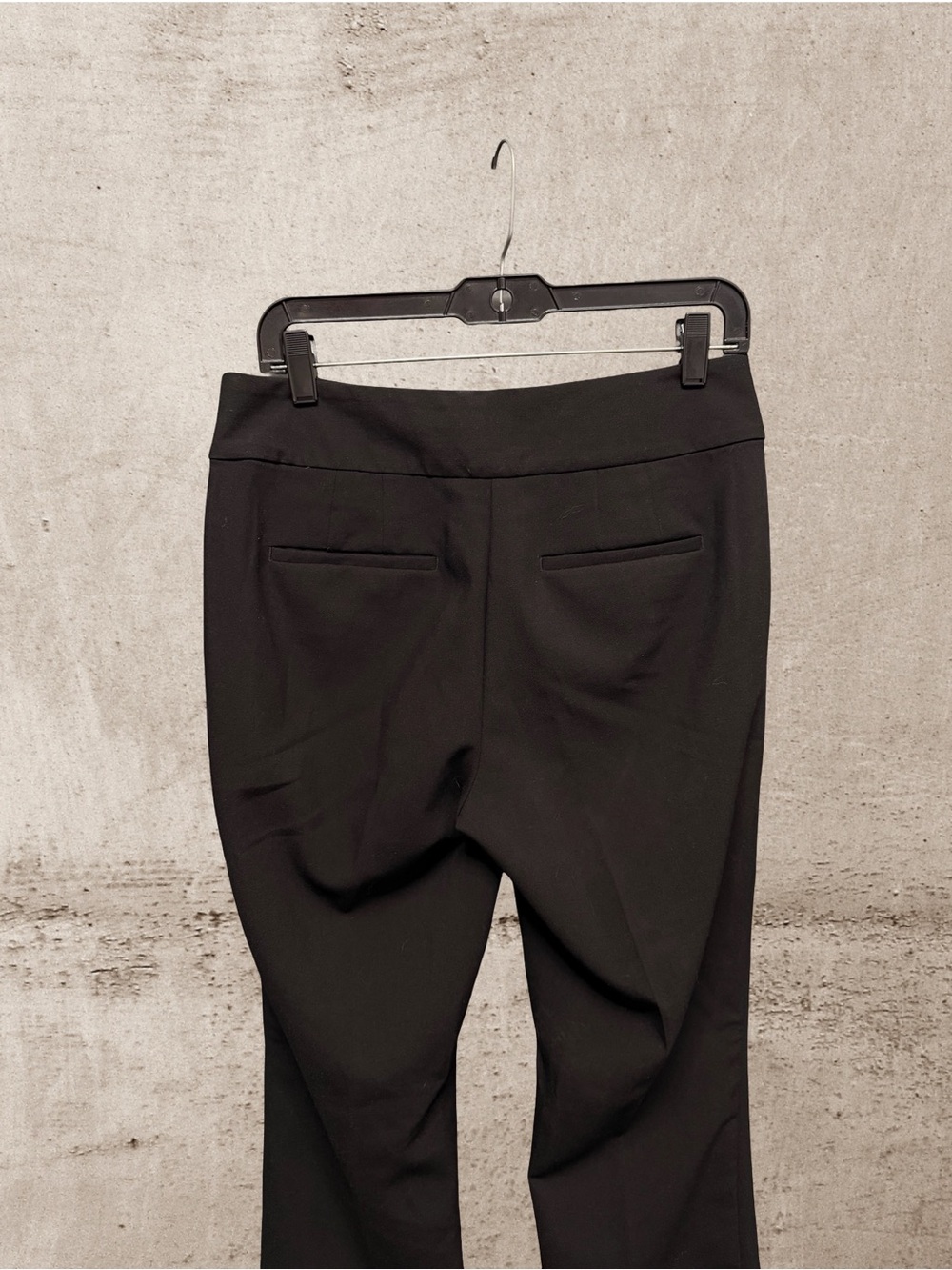 Ann Taylor Factory Black Stretch Bootcut Dress Pants Office Workwear Size 4 - Picture 4 of 6